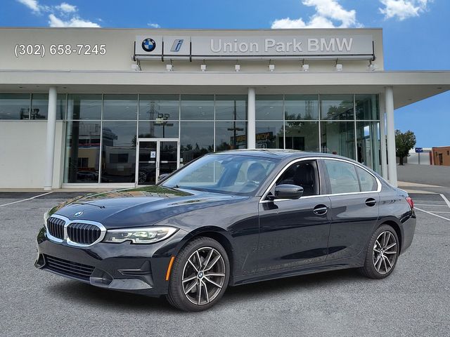 Black Sapphire Metallic 2022 BMW 3 Series Sedan All-Wheel Drive 8-Speed Automatic