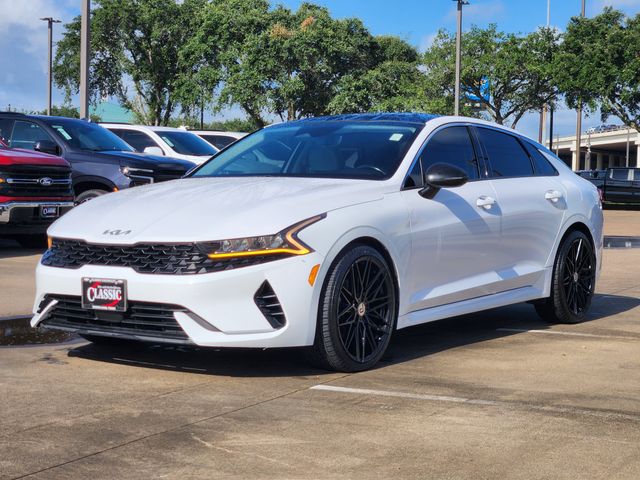 2021 Kia K5 EX White at DeMontrond Auto Country