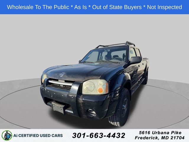 Super Black 2003 Nissan Frontier Pickup Truck Rear-Wheel Drive 4-Speed Automatic Overdrive