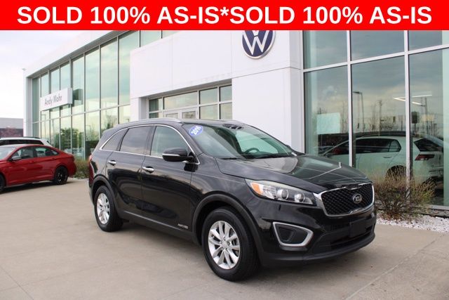 Ebony Black 2016 Kia Sorento LX V6 AWD SUV / Crossover All-Wheel Drive 6-Speed Automatic