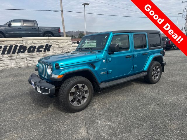 Bikini Pearlcoat 2020 Jeep Wrangler Unlimited Sahara 4WD SUV / Crossover Four-Wheel Drive 8-Speed Automatic