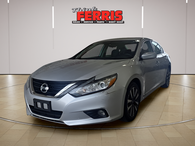Brilliant Silver Metallic 2017 Nissan Altima 2.5 SV Sedan Front-Wheel Drive Continuously Variable Transmission