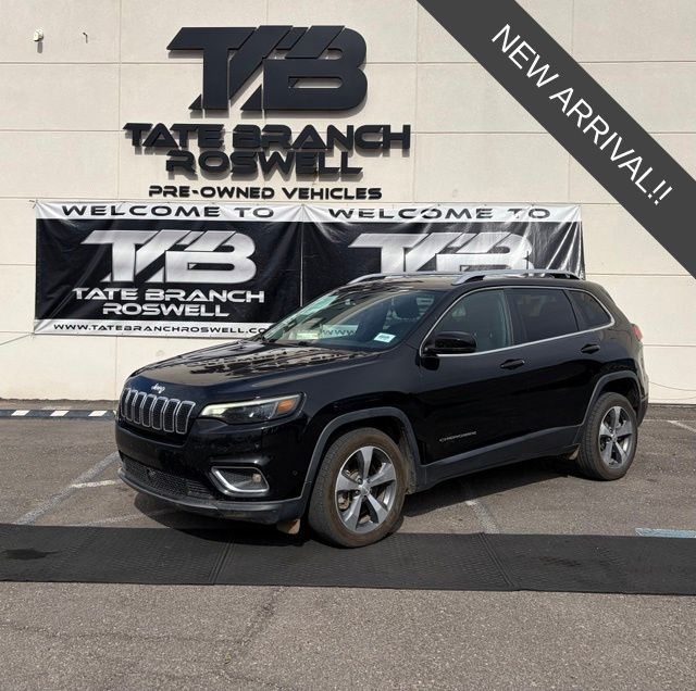 Diamond Black 2021 Jeep Cherokee SUV / Crossover Front-Wheel Drive 9-Speed Automatic