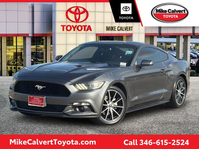 Gray (Magnetic) 2016 Ford Mustang Coupe Rear-Wheel Drive 6-Speed Automatic