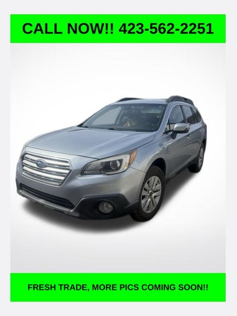 Ice Silver Metallic 2017 Subaru Outback 2.5i Premium AWD Wagon All-Wheel Drive Continuously Variable Transmission