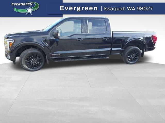 Agate Black Metallic 2024 Ford F-150 Pickup Truck Four-Wheel Drive Automatic