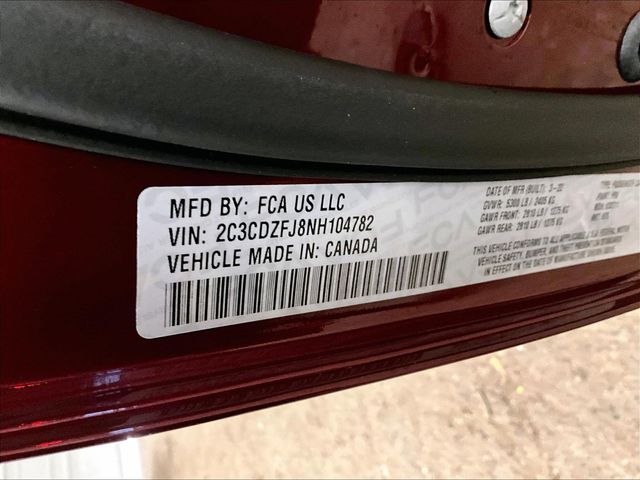 2022 Dodge Challenger R/T Scat Pack Widebody Red at South Hills CDJR