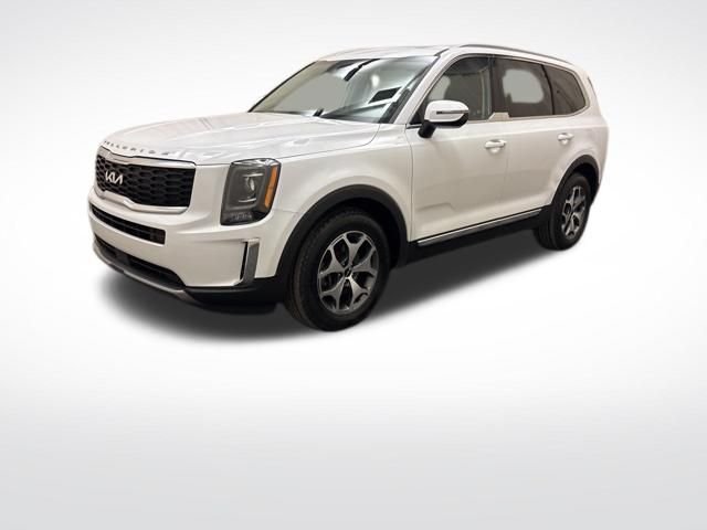 Glacial White Pearl 2022 Kia Telluride EX AWD SUV / Crossover All-Wheel Drive 8-Speed Automatic