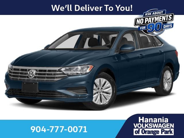 Pyrite Silver Metallic 2019 Volkswagen Jetta Sedan Front-Wheel Drive 6-Speed Manual