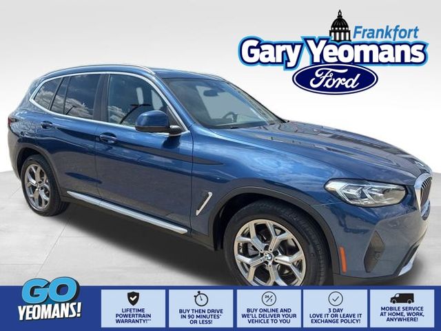 Phytonic Blue Metallic 2024 BMW X3 SUV / Crossover All-Wheel Drive 8-Speed Automatic