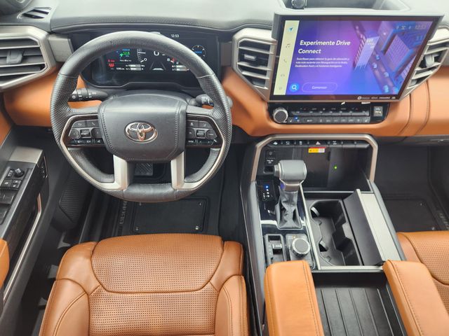 2024 Toyota Tundra Hybrid Limited Beige at Gullo Toyota