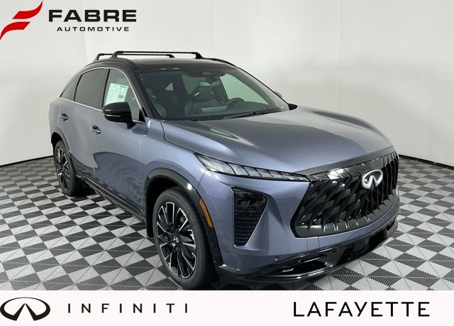 Moonbow Blue/Black Obsidian 2027 INFINITI QX65 Autograph AWD SUV / Crossover All-Wheel Drive 9-Speed Automatic Overdrive