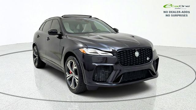 Black 2025 Jaguar F-PACE SUV / Crossover All-Wheel Drive 8-Speed Automatic