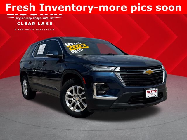 2023 Chevrolet Traverse LS Blue at Joe Myers Mazda Kia