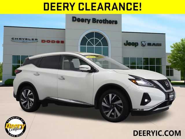 Pearl White Tricoat 2023 Nissan Murano SUV / Crossover All-Wheel Drive Continuously Variable Transmission