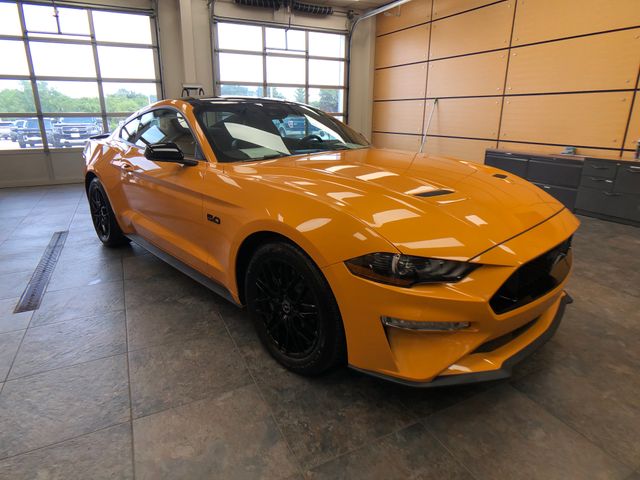 Orange Metallic 2022 Ford Mustang Coupe Rear-Wheel Drive Automatic