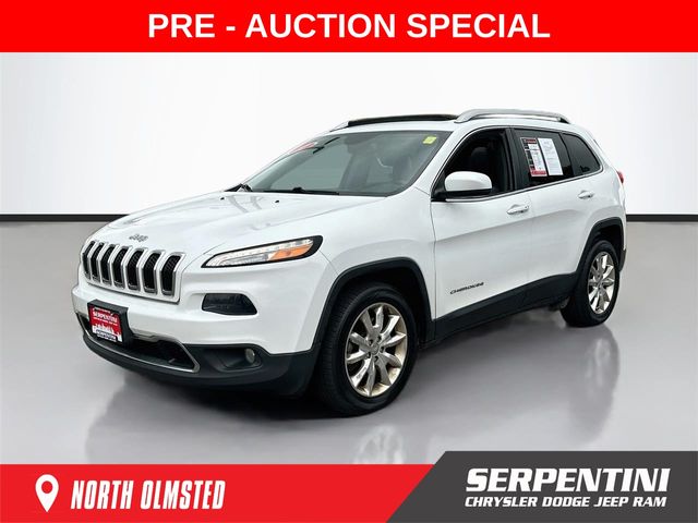 Bright White Clearcoat 2017 Jeep Cherokee SUV / Crossover Front-Wheel Drive 9-Speed Automatic