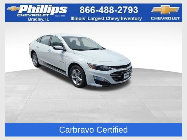 Summit White 2024 Chevrolet Malibu Sedan Front-Wheel Drive Continuously Variable Transmission