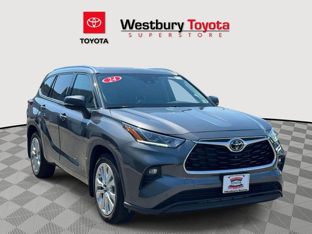 Magnetic Gray Metallic 2024 Toyota Highlander SUV / Crossover All-Wheel Drive 8-Speed Automatic