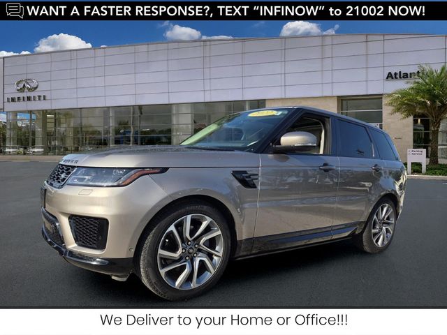 Brown 2022 Land Rover Range Rover Sport Pickup Truck All-Wheel Drive 8-Speed Automatic