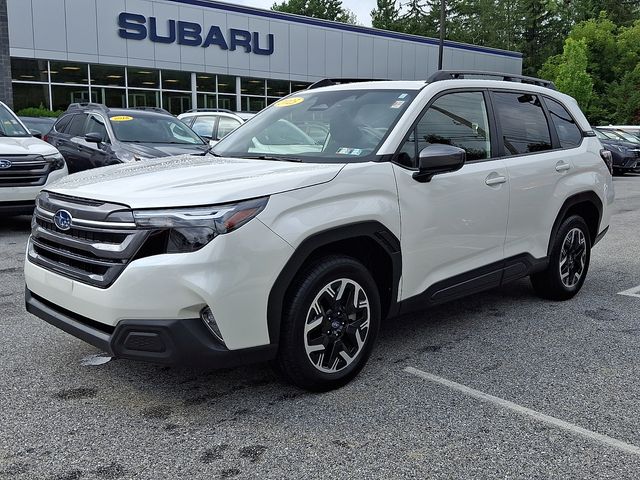2025 Subaru Forester Premium White at Rafferty Subaru