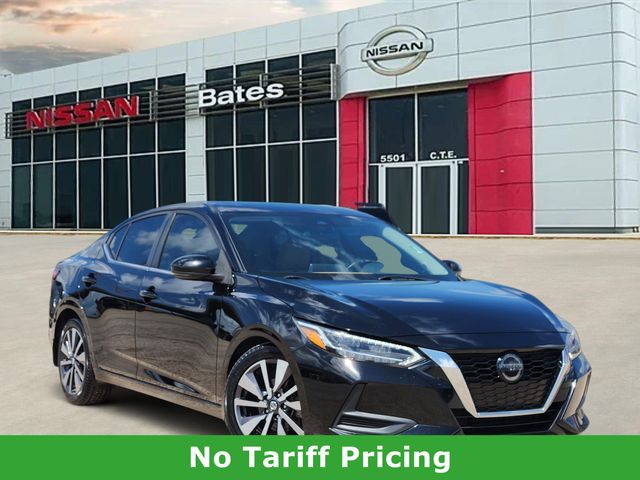Super Black 2020 Nissan Sentra SV FWD Sedan Front-Wheel Drive Continuously Variable Transmission