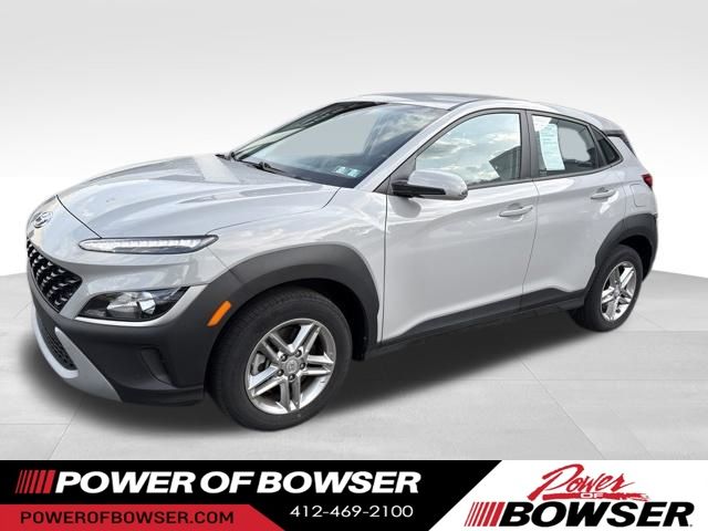 Cyber Silver 2023 Hyundai Kona SUV / Crossover All-Wheel Drive Continuously Variable Transmission