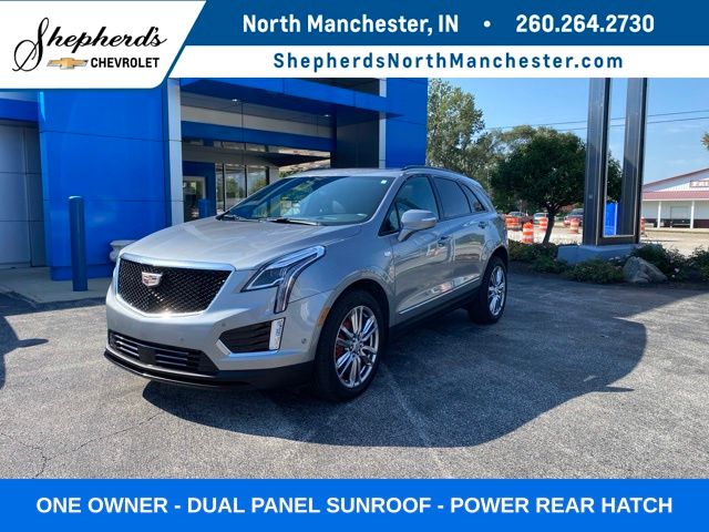 Silver 2026 Cadillac XT5 SUV / Crossover Four-Wheel Drive 9-Speed Automatic