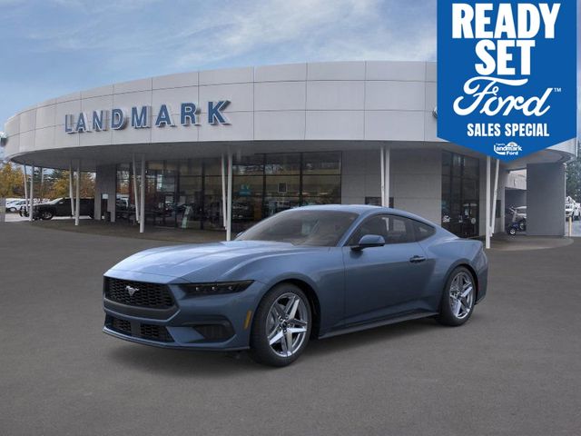 Vapor Blue Metallic 2026 Ford Mustang Coupe Rear-Wheel Drive Automatic