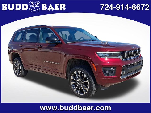 Velvet Red Pearlcoat 2021 Jeep Grand Cherokee L SUV / Crossover Four-Wheel Drive 8-Speed Automatic