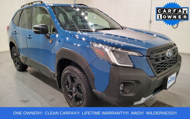 Geyser Blue 2023 Subaru Forester SUV / Crossover All-Wheel Drive Continuously Variable Transmission