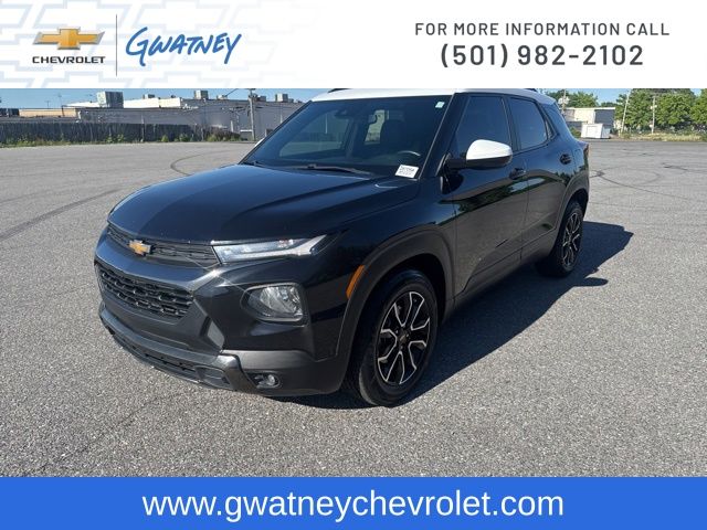Mosaic Black Metallic 2022 Chevrolet Trailblazer SUV / Crossover Front-Wheel Drive Continuously Variable Transmission
