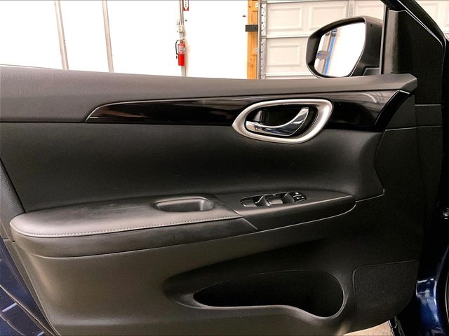2019 Nissan Sentra SV Blue at Subaru and VW of Moon Township