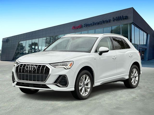 Glacier White 2025 Audi Q3 quattro Premium S Line 45 TFSI SUV / Crossover All-Wheel Drive 8-Speed Automatic