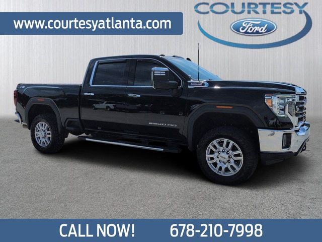Onyx Black 2023 GMC Sierra 2500HD Pickup Truck Four-Wheel Drive Automatic