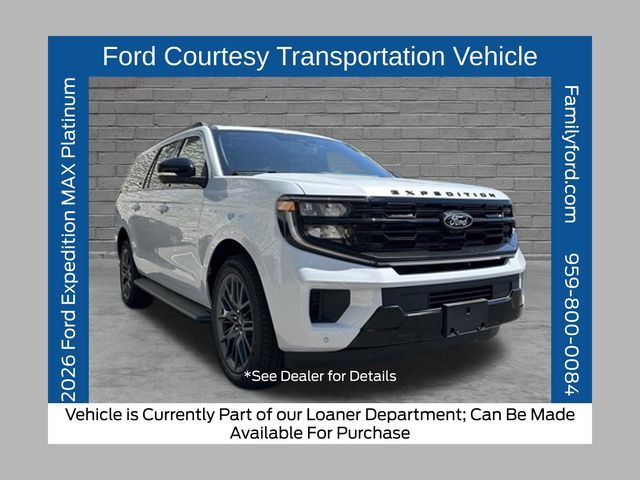 Space Silver Metallic 2026 Ford Expedition SUV / Crossover Four-Wheel Drive Automatic
