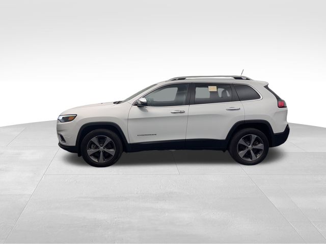 2019 Bright White Clearcoat Jeep Cherokee Limited 4X4 SUV