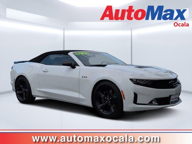 Summit White 2023 Chevrolet Camaro LT1 Convertible RWD Convertible Rear-Wheel Drive Automatic