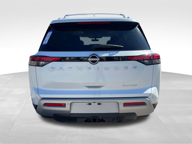 2025 Everest White Pearl Tricoat Nissan Pathfinder Platinum FWD SUV