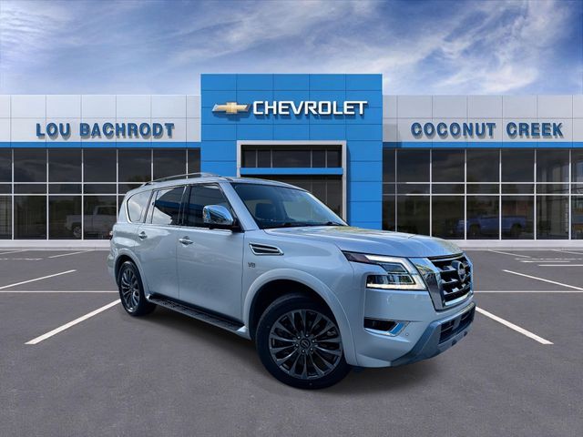 Brilliant Silver Metallic 2022 Nissan Armada SUV / Crossover Four-Wheel Drive 7-Speed Automatic
