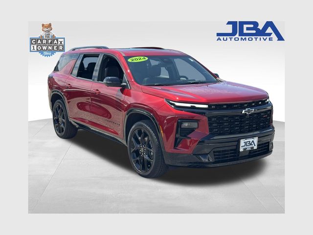 Radiant Red 2024 Chevrolet Traverse SUV / Crossover Four-Wheel Drive 8-Speed Automatic