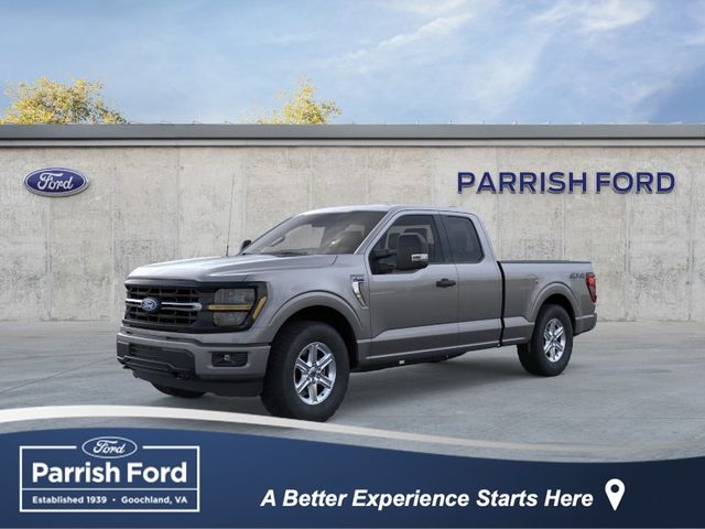 Carbonized Gray Metallic 2026 Ford F-150 XLT SuperCab 4WD Pickup Truck Four-Wheel Drive Automatic