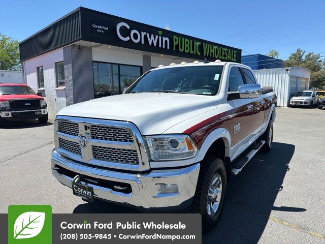 Bright White Clearcoat 2015 RAM 2500 Pickup Truck Four-Wheel Drive 6-Speed Automatic