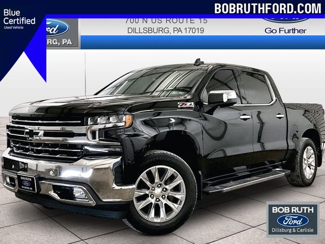 2019 Chevrolet Silverado 1500 LTZ Black at Phil Fitts Ford