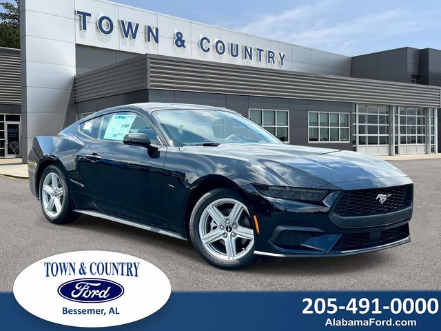 Shadow Black 2026 Ford Mustang Coupe Rear-Wheel Drive Automatic