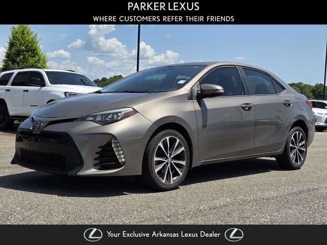 Falcon Gray Metallic 2017 Toyota Corolla Sedan Front-Wheel Drive Continuously Variable Transmission