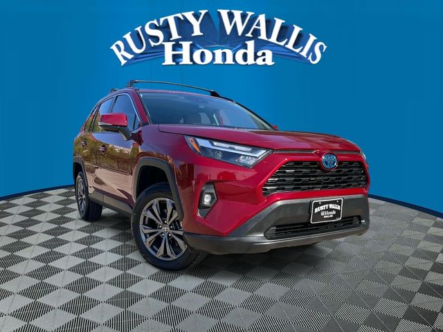 Red (Ruby Flare Pearl) 2024 Toyota RAV4 Hybrid SUV / Crossover All-Wheel Drive Continuously Variable Transmission