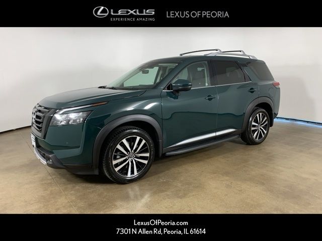 Black (Obsidian Green Pearl) 2025 Nissan Pathfinder SUV / Crossover All-Wheel Drive 9-Speed Automatic