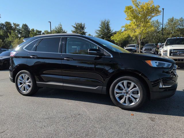 Black Metallic 2024 Ford Edge SUV / Crossover All-Wheel Drive 8-Speed Automatic