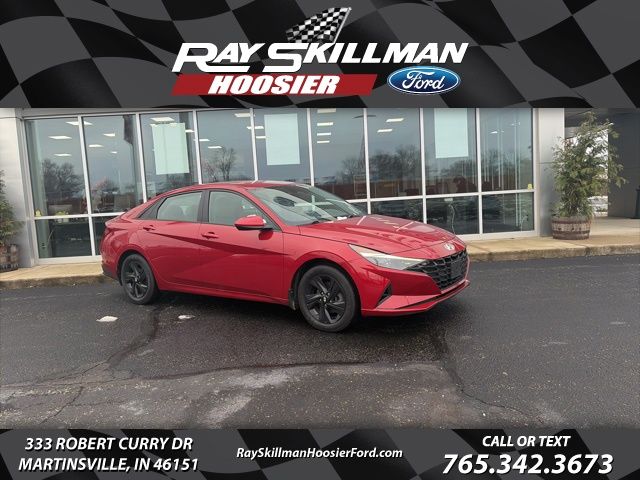 2023 Hyundai Elantra Hybrid Blue FWD